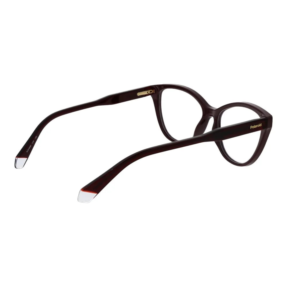 Polaroid Burgundy Women Glasses Frame - Eyeglasses