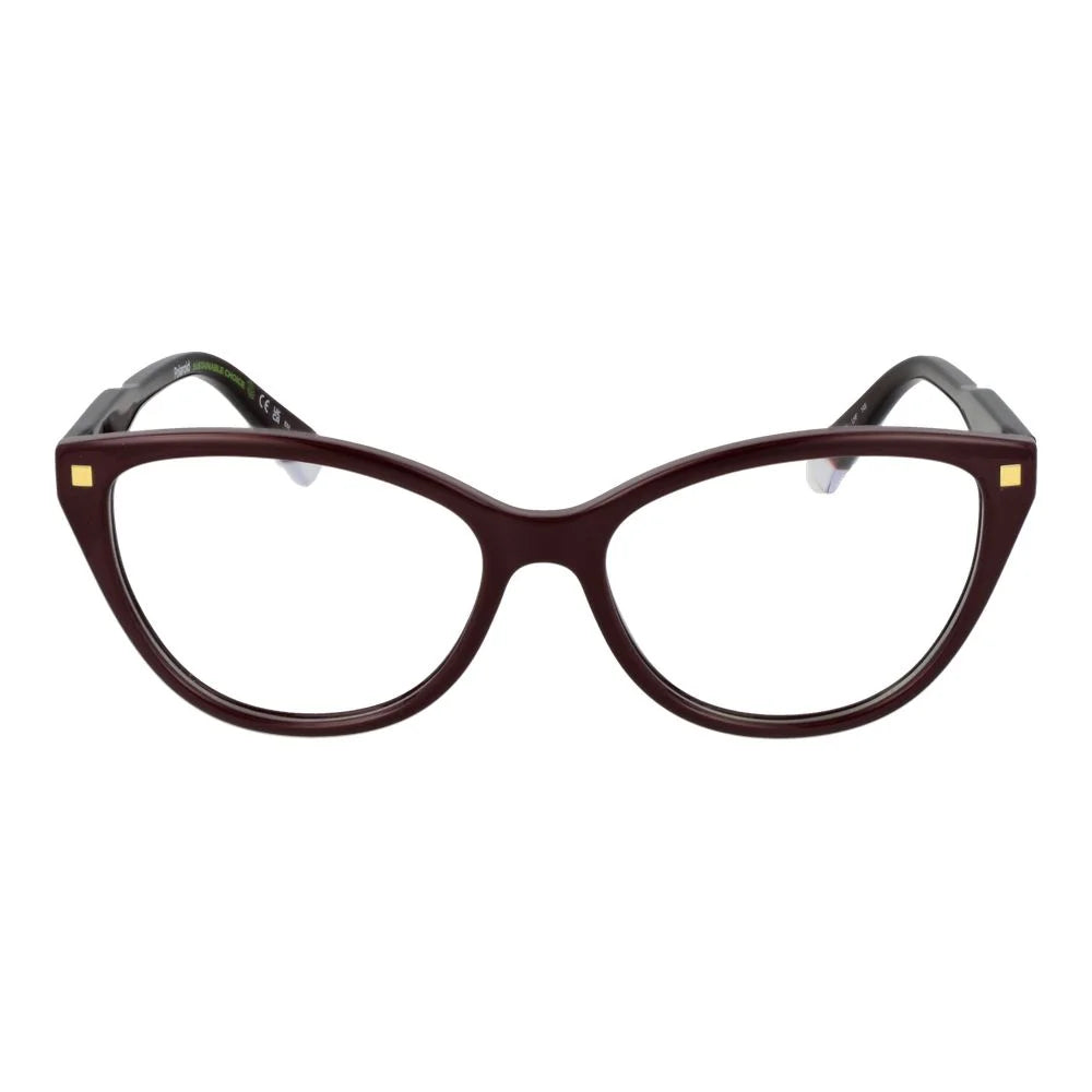 Polaroid Burgundy Women Glasses Frame - Eyeglasses