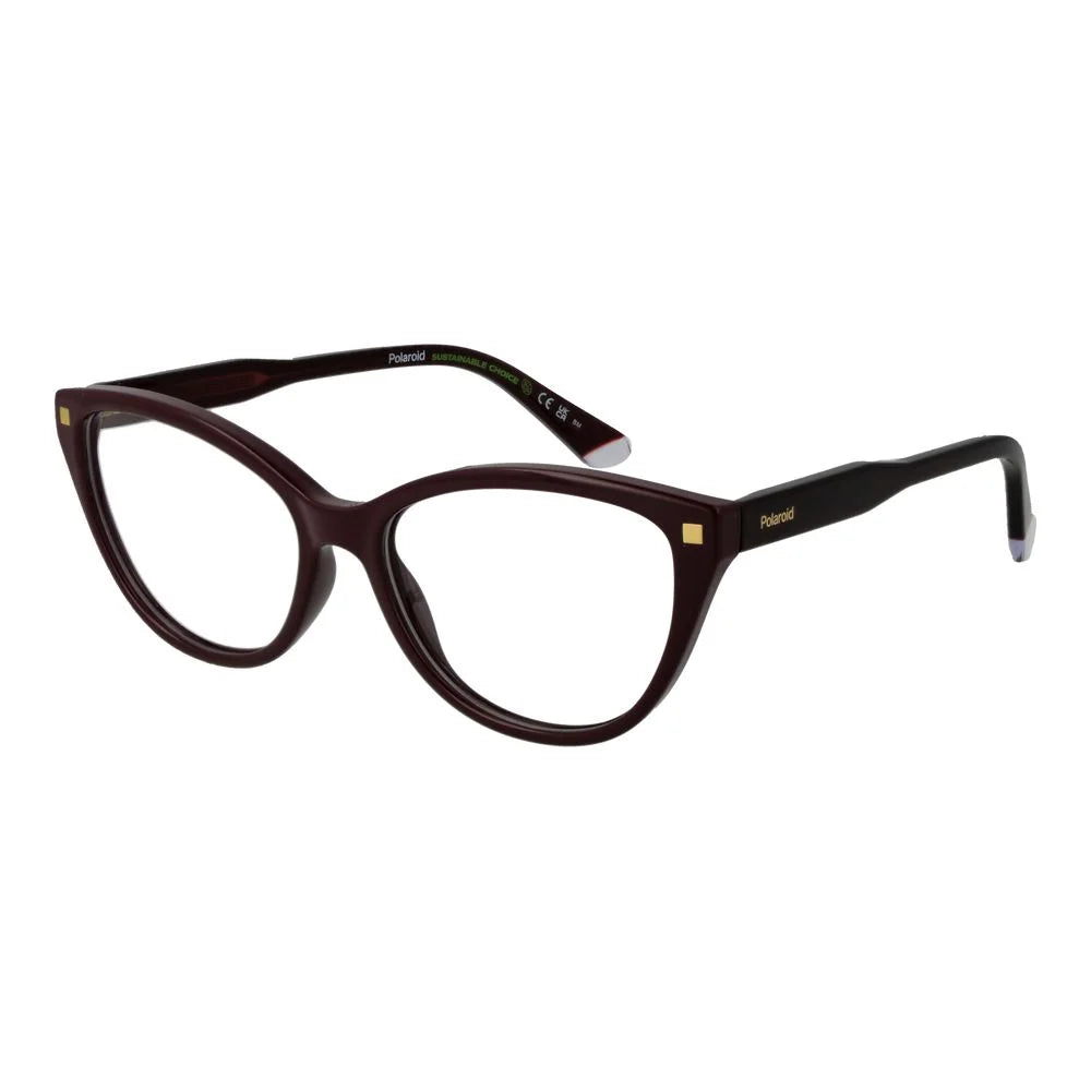 Polaroid Burgundy Women Glasses Frame - Eyeglasses