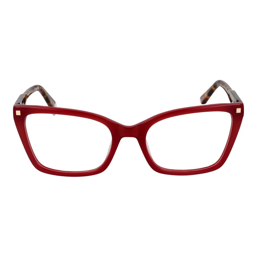 Polaroid Burgundy Women Glasses Frame - Eyeglasses
