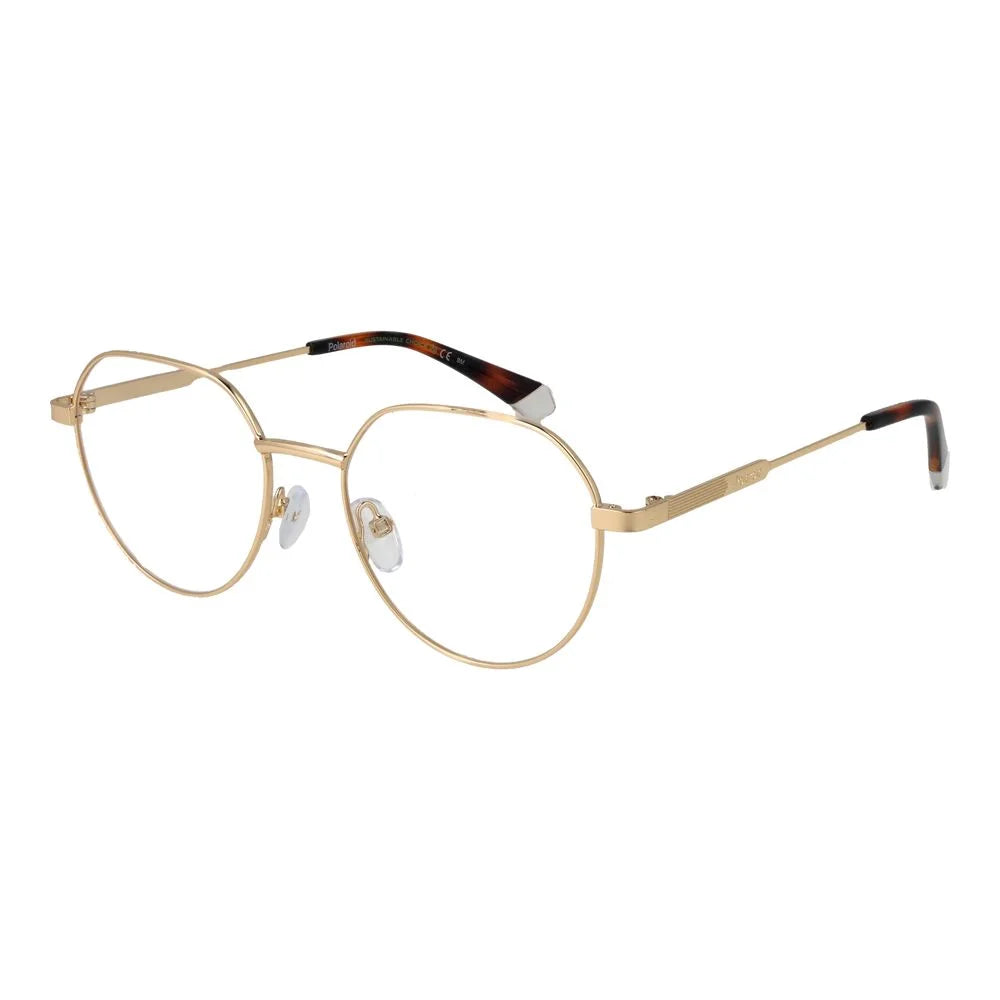 Polaroid Gold Men Glasses Frame - Eyeglasses