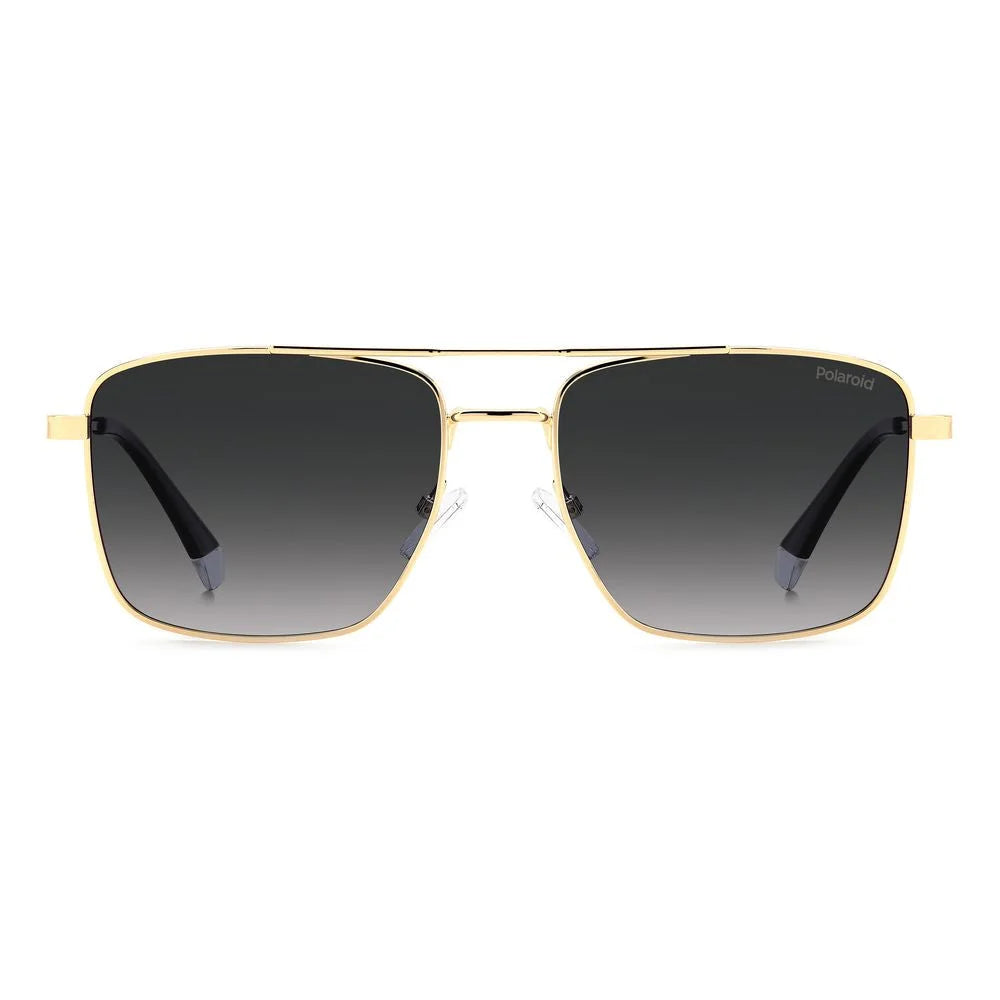 Polaroid Gold Metal Sunglasses - Sunglasses
