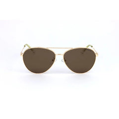 Polaroid Gold Metal Sunglasses - Sunglasses