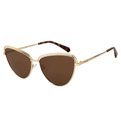Polaroid Gold Metal Sunglasses - Sunglasses