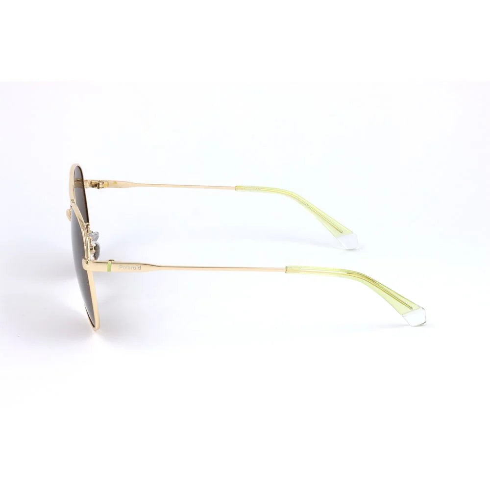 Polaroid Gold Metal Sunglasses - Sunglasses