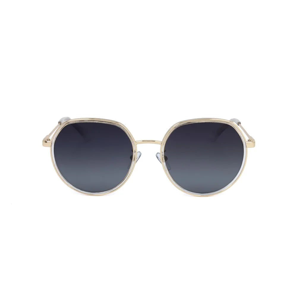Polaroid Gold Stainless Steel Sunglasses - Sunglasses