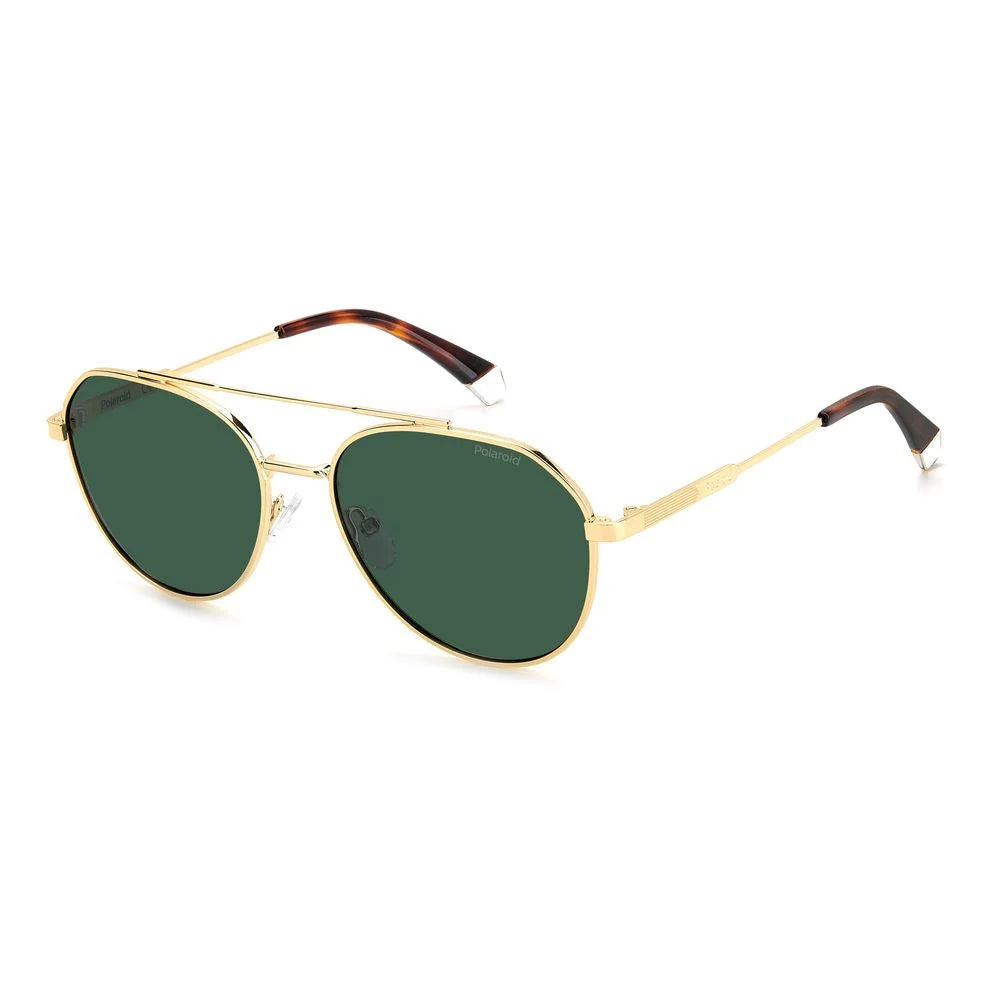 Polaroid Gold Stainless Steel Sunglasses - Sunglasses