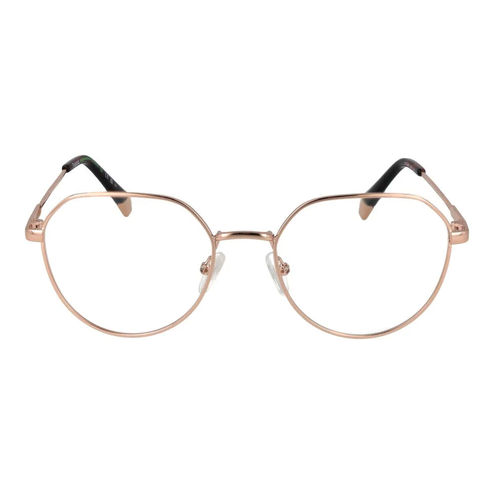 Polaroid Gold Unisex Glasses Frame - Eyeglasses