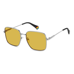 Polaroid Gray Metal Sunglasses - Sunglasses
