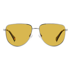 Polaroid Gray Metal Sunglasses - Sunglasses