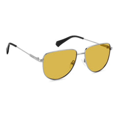 Polaroid Gray Metal Sunglasses - Sunglasses