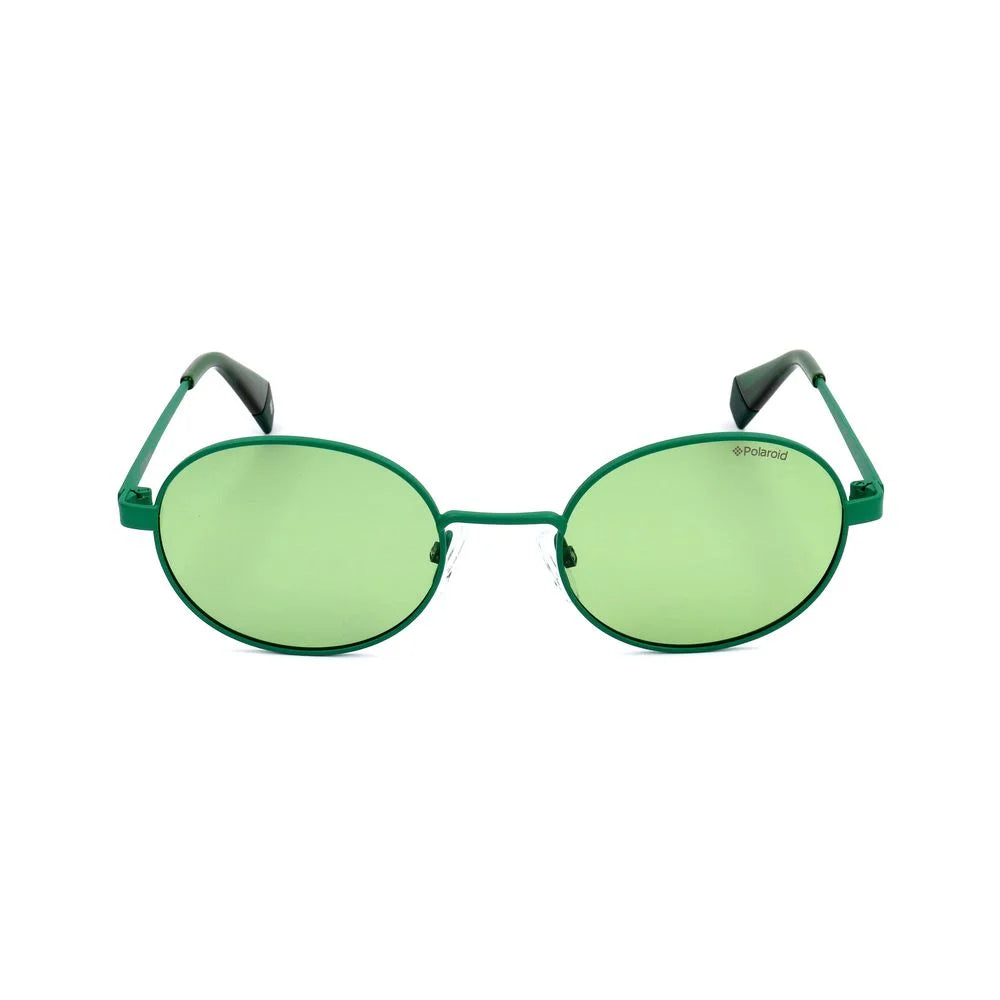 Polaroid Green Metal Sunglasses - Sunglasses
