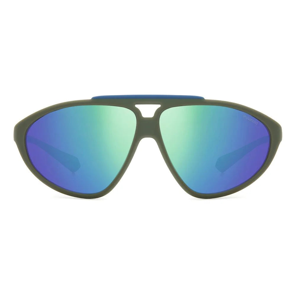 Polaroid Green Rubber Sunglasses