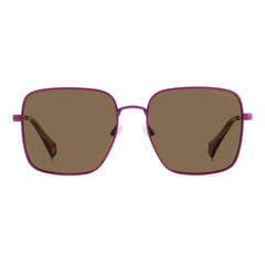 Polaroid Purple Metal Sunglasses - Sunglasses