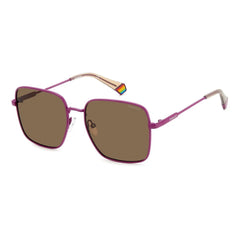 Polaroid Purple Metal Sunglasses - Sunglasses