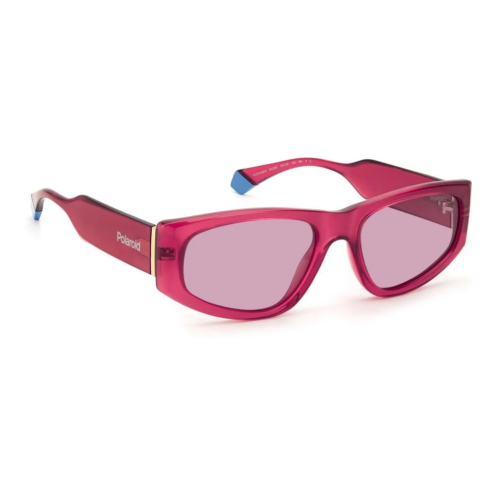 Polaroid Red Plastic Sunglasses - Sunglasses