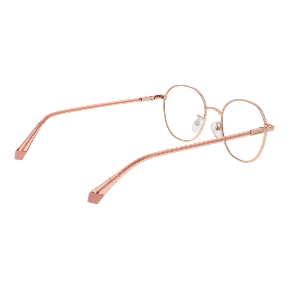Polaroid Rose Gold Metal Glasses (Frames) - Eyeglasses
