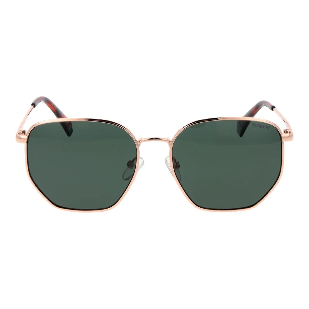 Polaroid Rose Gold Metal Sunglasses
