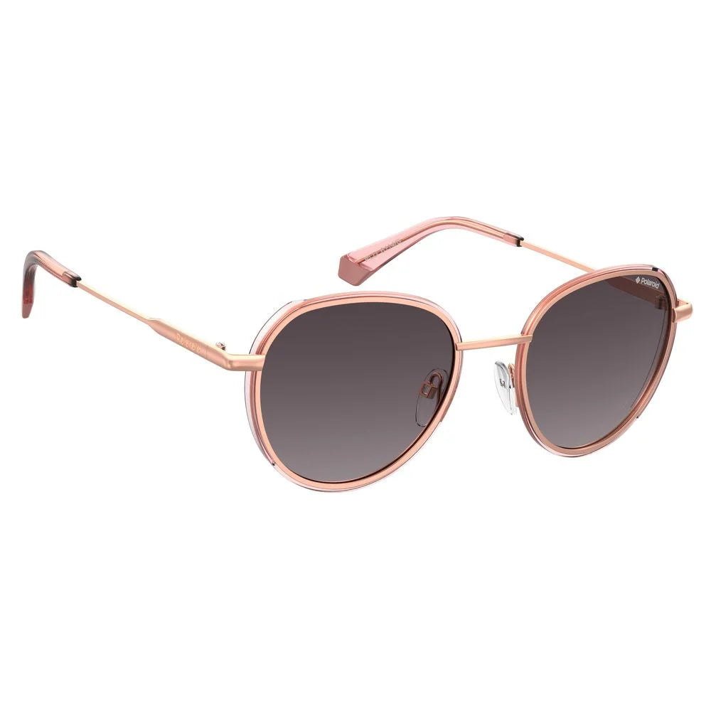 Polaroid Rose Gold Metal Sunglasses - Sunglasses