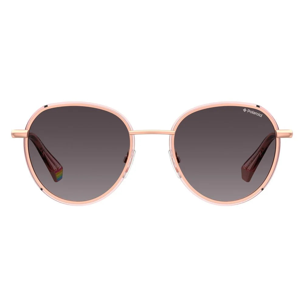 Polaroid Rose Gold Metal Sunglasses - Sunglasses