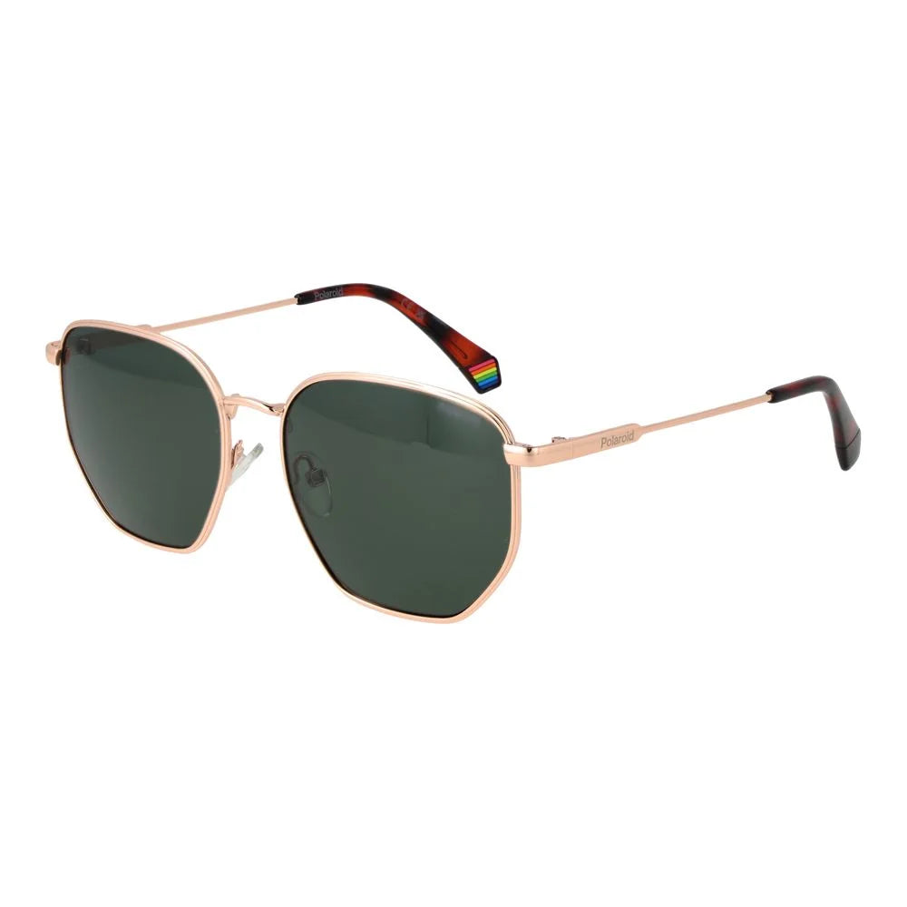 Polaroid Rose Gold Metal Sunglasses