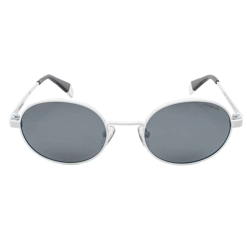 Polaroid White Metal Sunglasses - Sunglasses