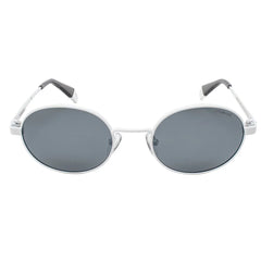 Polaroid White Metal Sunglasses - Sunglasses