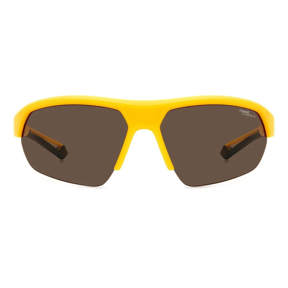 Polaroid Yellow Resin Sunglasses - Sunglasses