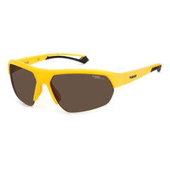 Polaroid Yellow Resin Sunglasses - Sunglasses