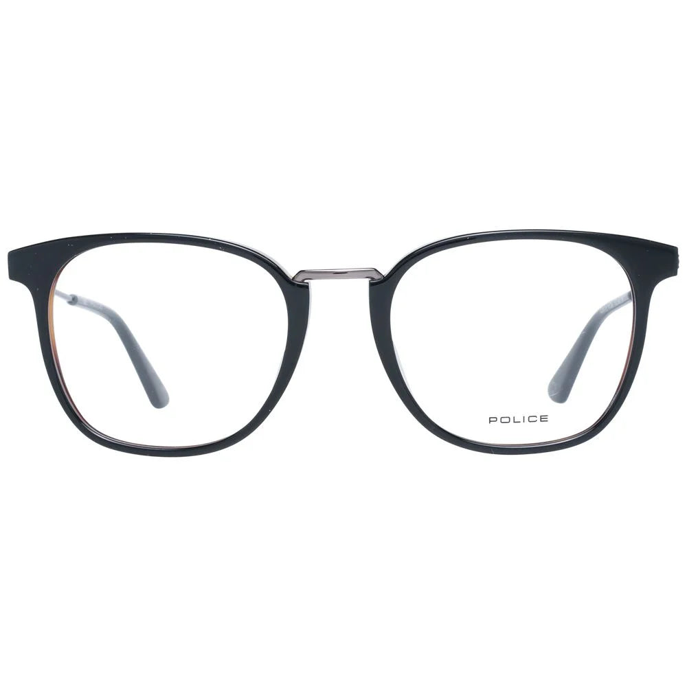 Police Black Men Glasses Frame - Eyeglasses