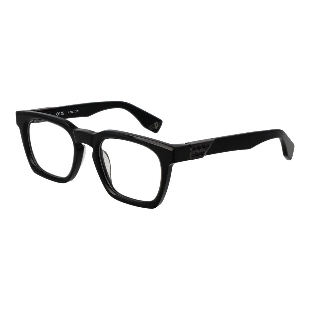 Police Black Men Glasses Frame - Eyeglasses