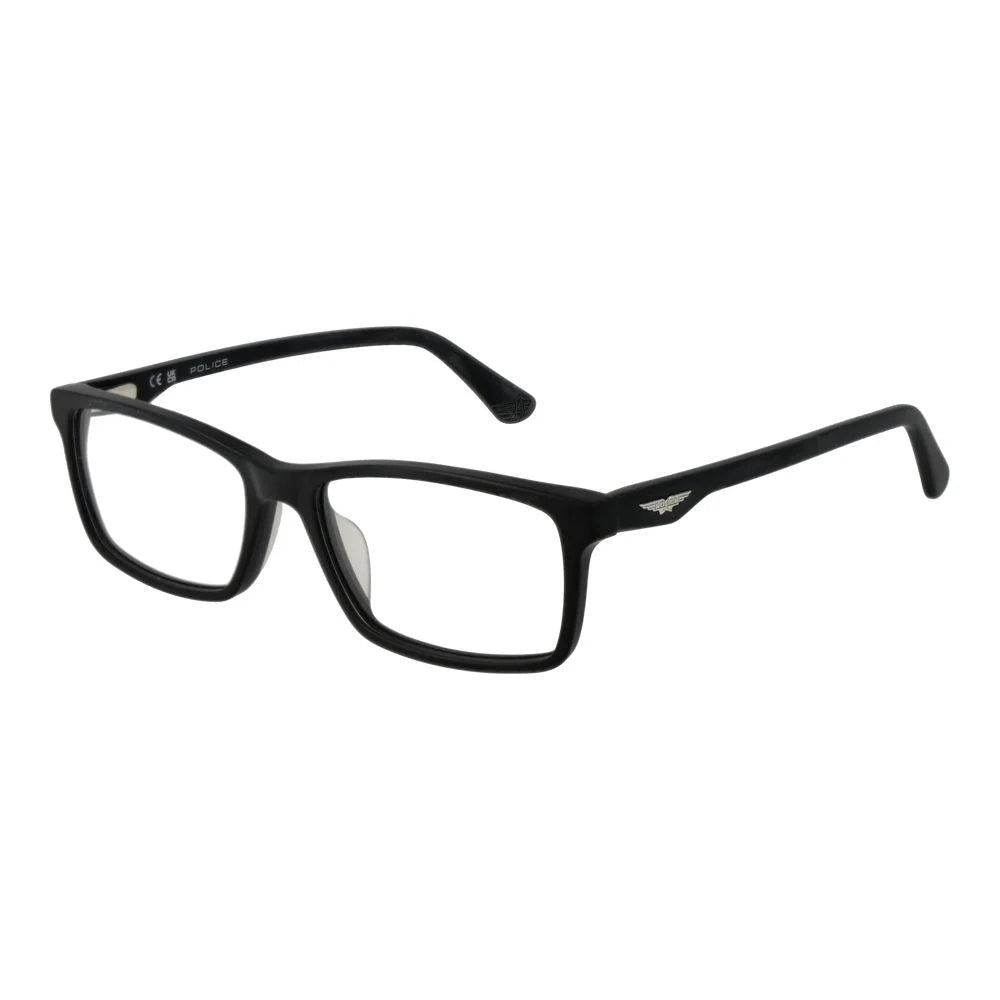 Police Black Men Glasses Frame - Eyeglasses