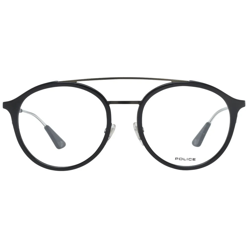 Police Black Men Glasses Frame - Eyeglasses