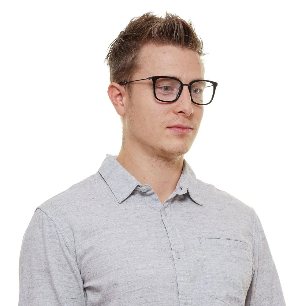 Police Black Men Glasses Frame - Eyeglasses