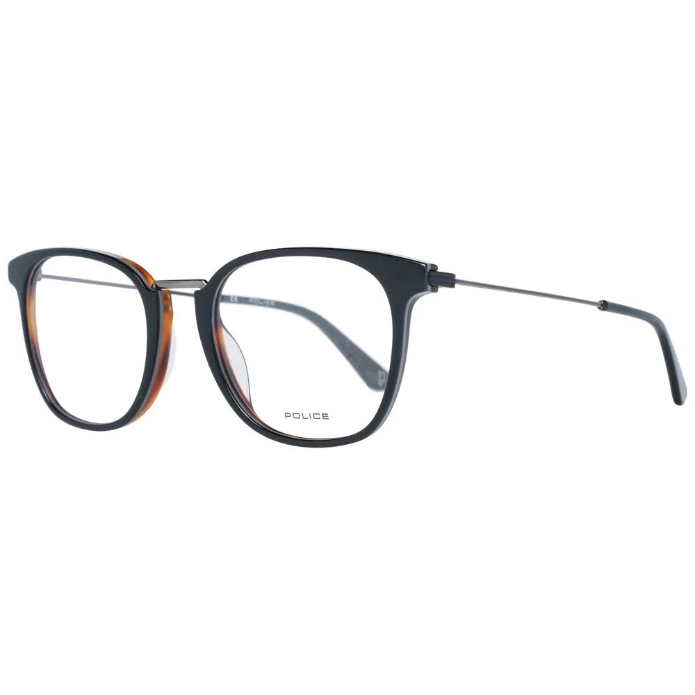 Police Black Men Glasses Frame - Eyeglasses