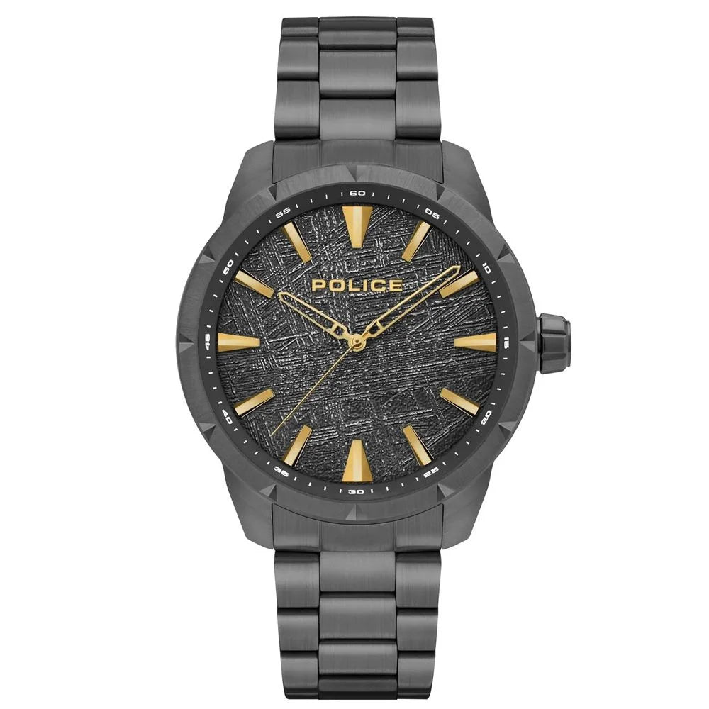 Police Black Stainless Steel Watch - Watches