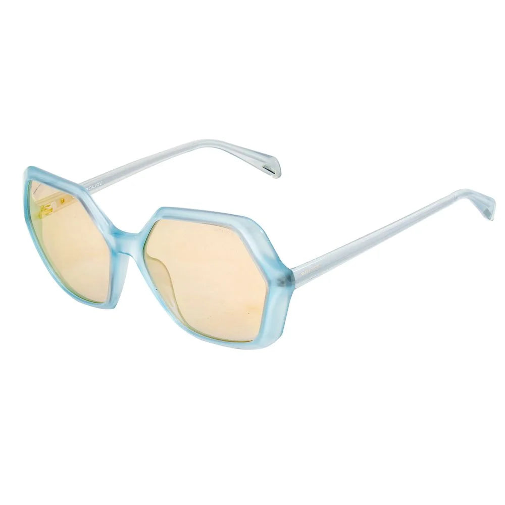Police Blue Injected Sunglasses - Sunglasses