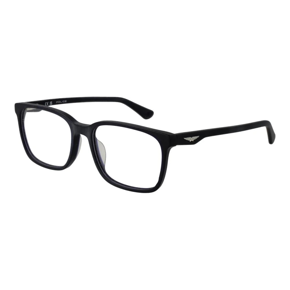 Police Blue Men Glasses Frame - Eyeglasses