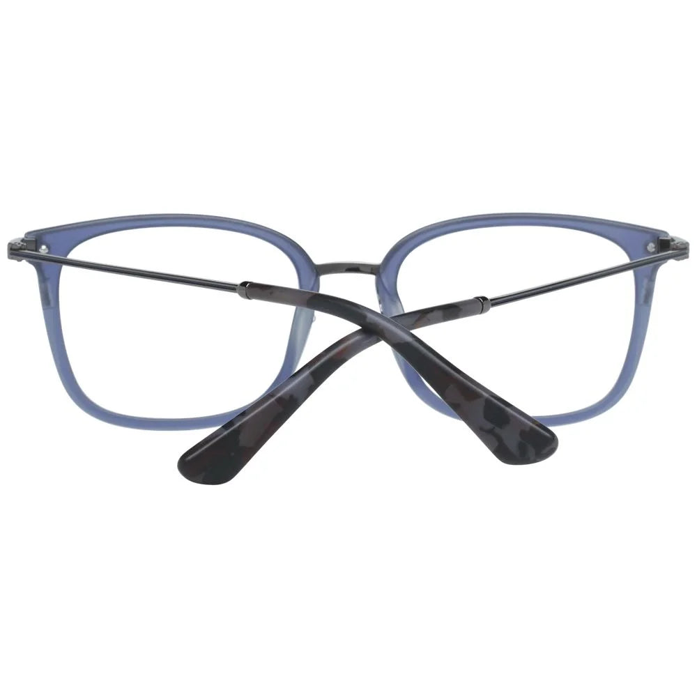 Police Blue Men Glasses Frame - Eyeglasses