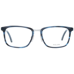 Police Blue Men Glasses Frame - Eyeglasses