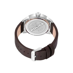 Police Brown Leather Watch - Watches