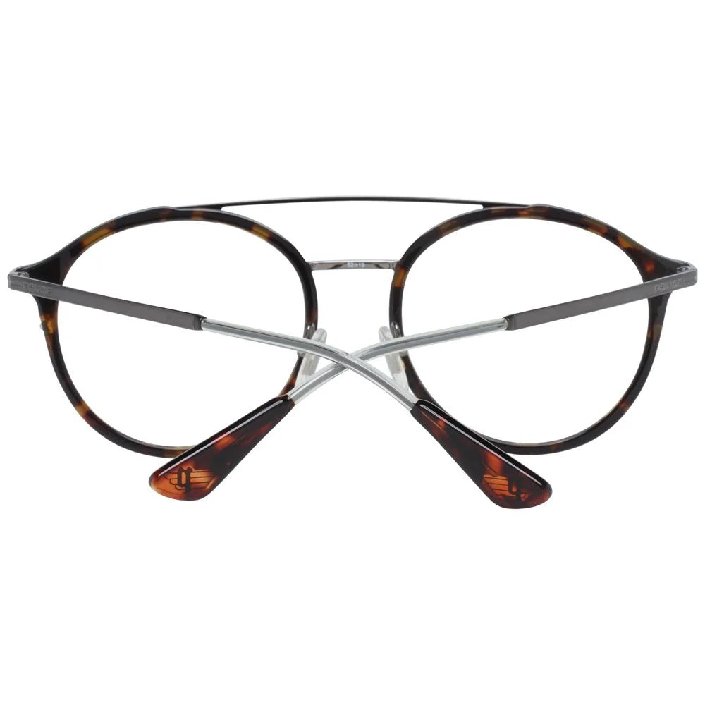 Police Brown Men Glasses Frame - Eyeglasses