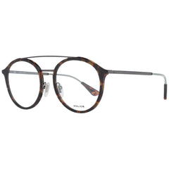 Police Brown Men Glasses Frame - Eyeglasses
