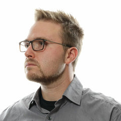 Police Brown Men Glasses Frame - Eyeglasses