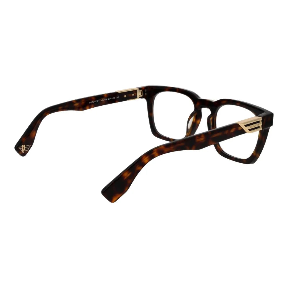 Police Brown Men Glasses Frame - Eyeglasses