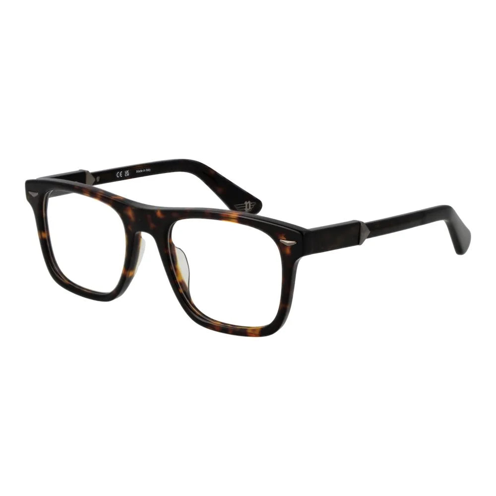 Police Brown Men Glasses Frame - Eyeglasses