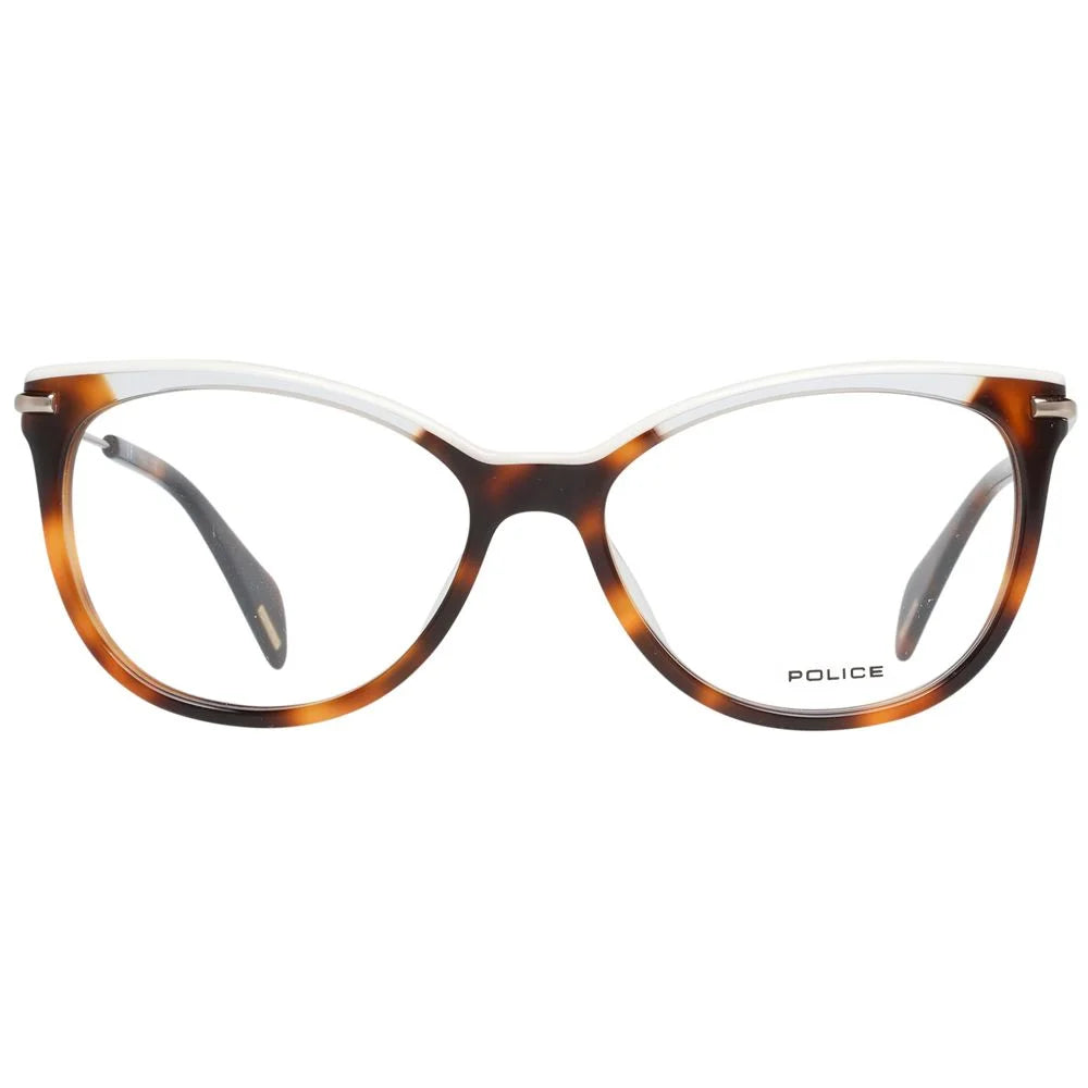 Police Brown Women Glasses Frame - Eyeglasses