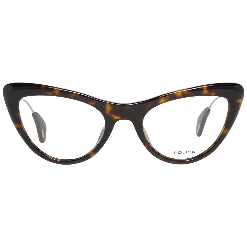 Police Brown Women Glasses Frame - Eyeglasses