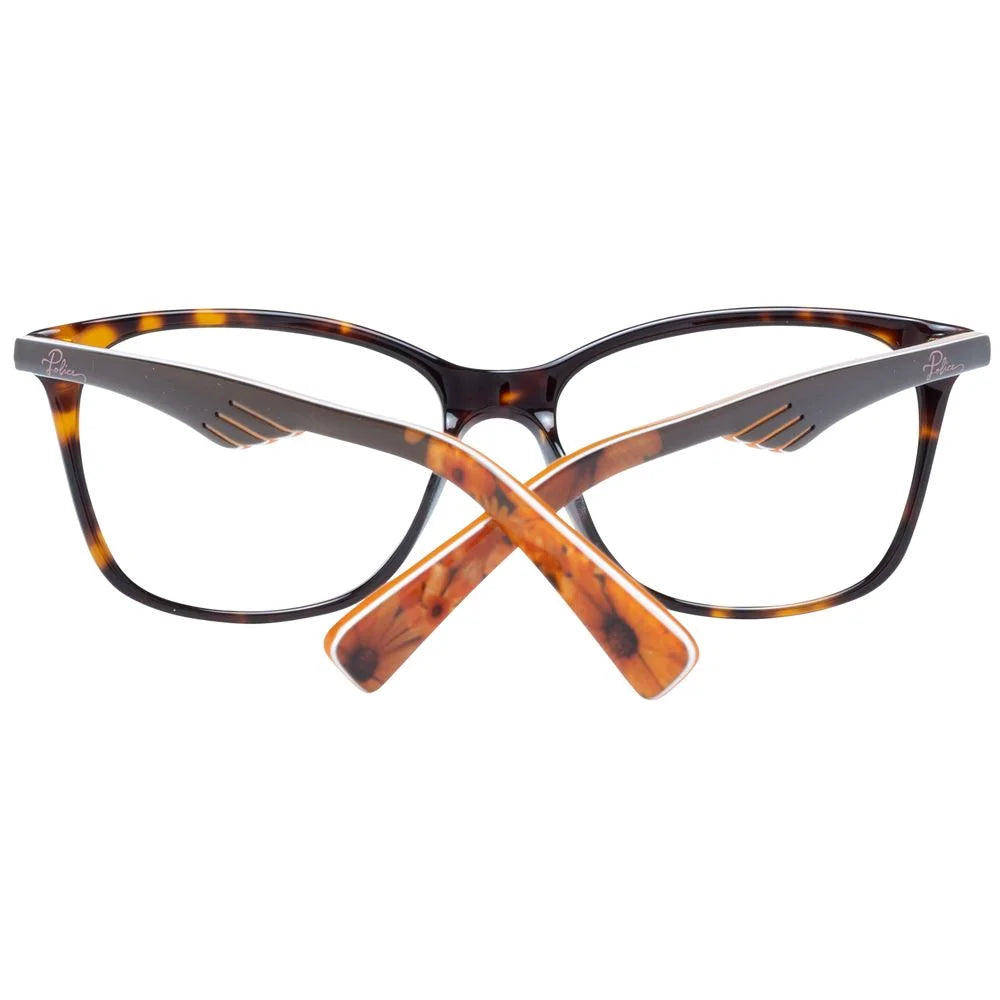 Police Brown Women Glasses Frame - Eyeglasses