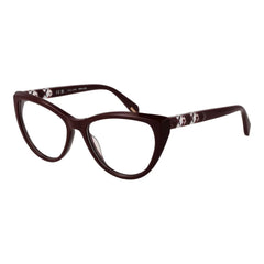Police Burgundy Women Glasses Frame - Eyeglasses